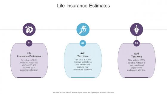 Life Insurance Estimates In Powerpoint And Google Slides Cpb