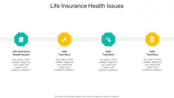 Life Insurance Health Issues In Powerpoint And Google Slides Cpb
