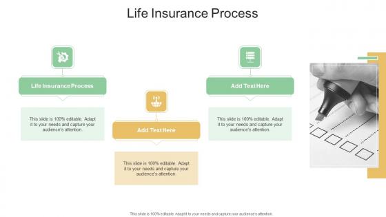 Life Insurance Process In Powerpoint And Google Slides Cpb