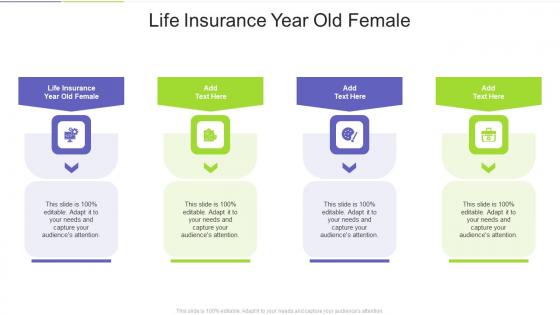 Life Insurance Year Old Female In Powerpoint And Google Slides Cpb