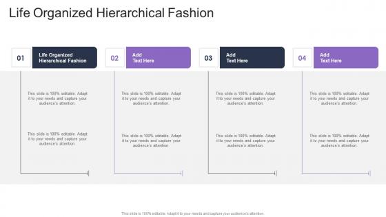 Life Organized Hierarchical Fashion In Powerpoint And Google Slides Cpb