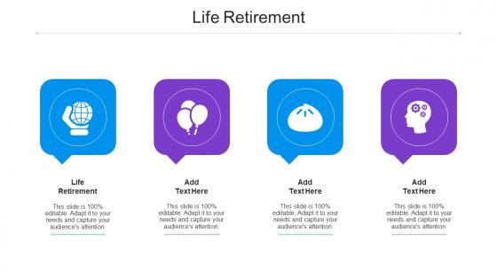 Life Retirement Ppt Powerpoint Presentation Summary Example Cpb