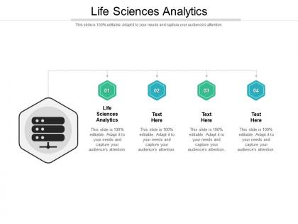 Life sciences analytics ppt powerpoint presentation pictures objects cpb