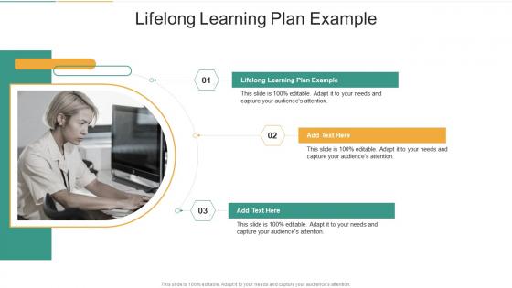 Lifelong Learning Plan Example In Powerpoint And Google Slides Cpb