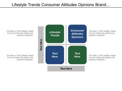 Lifestyle trends consumer attitudes opinions brand company technology