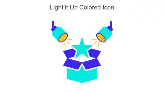 Light It Up Colored Icon In Powerpoint Pptx Png And Editable Eps Format