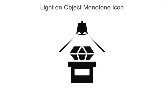 Light On Object Monotone Icon In Powerpoint Pptx Png And Editable Eps Format