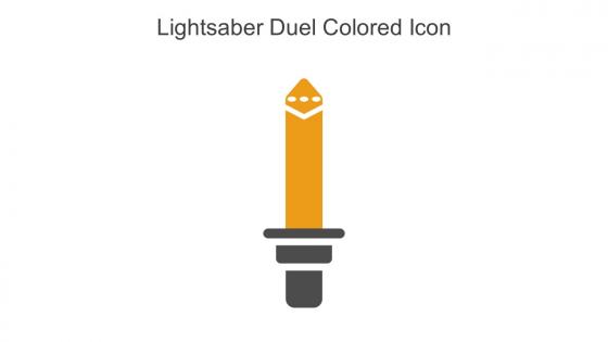 Lightsaber Duel Colored Icon In Powerpoint Pptx Png And Editable Eps Format