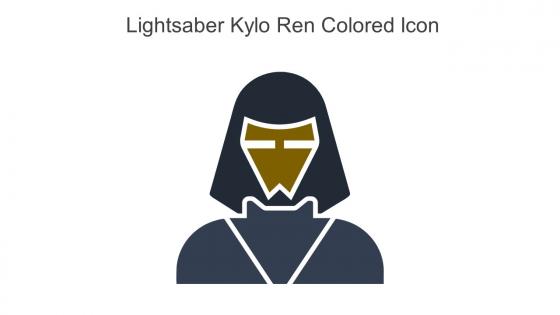 Lightsaber Kylo Ren Colored Icon In Powerpoint Pptx Png And Editable Eps Format