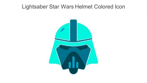 Lightsaber Star Wars Helmet Colored Icon In Powerpoint Pptx Png And Editable Eps Format