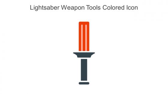 Lightsaber Weapon Tools Colored Icon In Powerpoint Pptx Png And Editable Eps Format