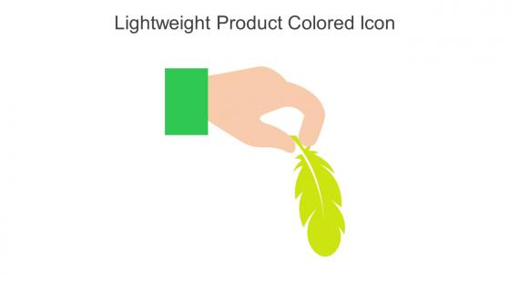 Lightweight Product Colored Icon In Powerpoint Pptx Png And Editable Eps Format