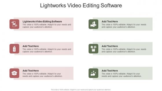 Lightworks Video Editing Software In Powerpoint And Google Slides Cpb