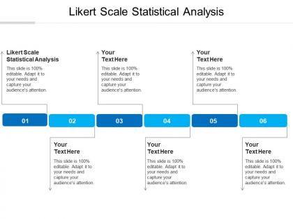 Likert scale statistical analysis ppt powerpoint presentation visual aids example file cpb