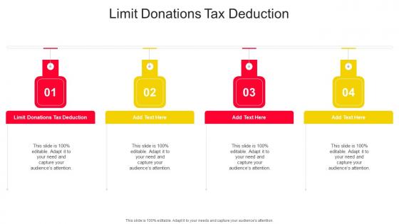 Limit Donations Tax Deduction In Powerpoint And Google Slides Cpb