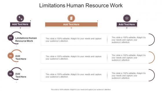 Limitations Human Resource Work In Powerpoint And Google Slides Cpb