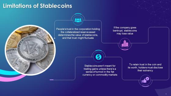 Limitations Of Stablecoins Training Ppt