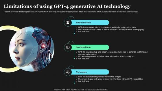 Limitations Of Using GPT 4 Generative How To Use GPT4 For Content Writing ChatGPT SS V
