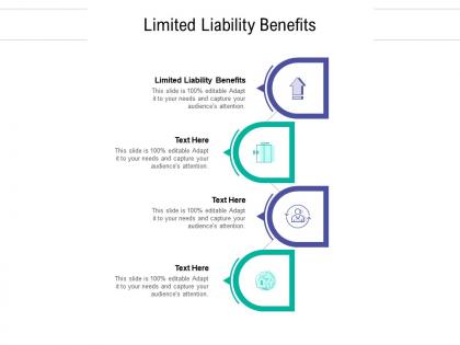 Limited liability benefits ppt powerpoint presentation file deck cpb