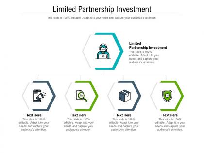 Limited partnership investment ppt powerpoint presentation styles template cpb