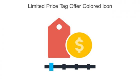Limited Price Tag Offer Colored Icon In Powerpoint Pptx Png And Editable Eps Format