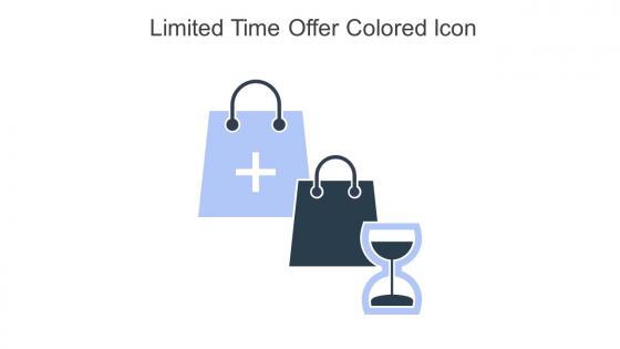 Limited Time Offer Colored Icon In Powerpoint Pptx Png And Editable Eps Format