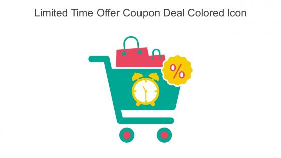 Limited Time Offer Coupon Deal Colored Icon In Powerpoint Pptx Png And Editable Eps Format