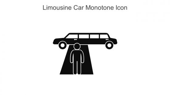 Limousine Car Monotone Icon In Powerpoint Pptx Png And Editable Eps Format