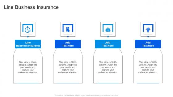 Line Business Insurance In Powerpoint And Google Slides Cpb
