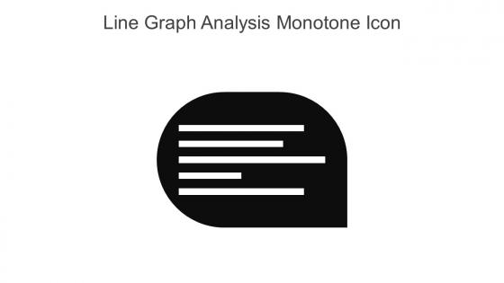Line Graph Analysis Monotone Icon In Powerpoint Pptx Png And Editable Eps Format