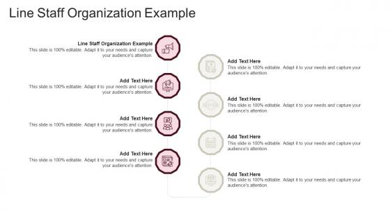 Line Staff Organization Example In Powerpoint And Google Slides Cpb