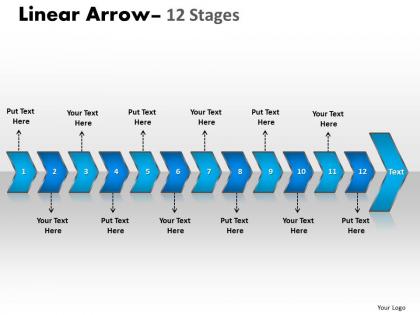 Linear arrow 12 stages 2