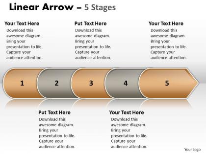 Linear arrow 5 stages 48