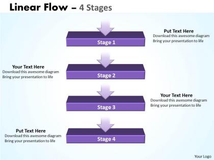 Linear flow 4 stages diagram 18