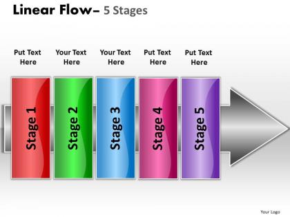 Linear flow 5 stages 60