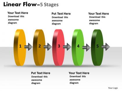 Linear flow 5 stages 70