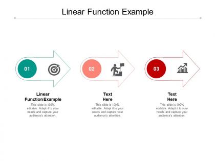 Linear function example ppt powerpoint presentation visual aids example 2015 cpb