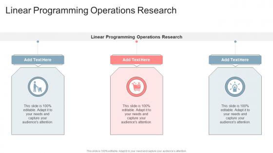 Linear Programming Operations Research In Powerpoint And Google Slides Cpb
