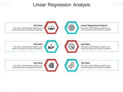 Linear regression analysis ppt powerpoint presentation layouts clipart cpb