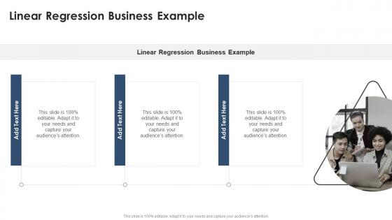 Linear Regression Business Example In Powerpoint And Google Slides Cpb
