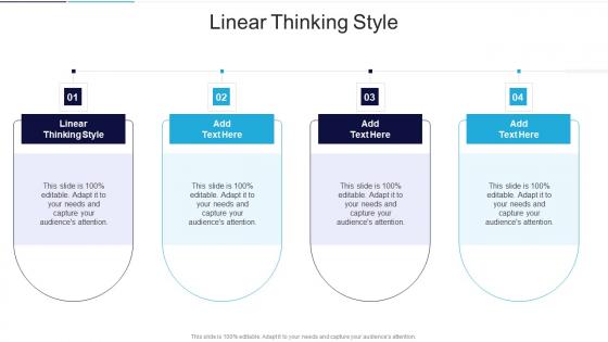 Linear Thinking Style In Powerpoint And Google Slides Cpb