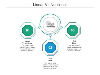 Linear vs nonlinear ppt powerpoint presentation pictures layout ideas cpb