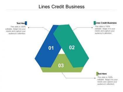Lines credit business ppt powerpoint presentation infographic template clipart images cpb