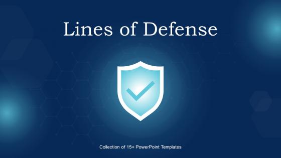 Lines Of Defense Powerpoint Ppt Template Bundles