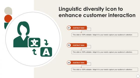Linguistic Diversity Icon To Enhance Customer Interaction