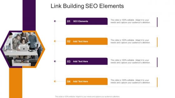 Link Building SEO Elements In Powerpoint And Google Slides Cpb