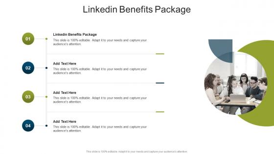 Linkedin Benefits Package In Powerpoint And Google Slides Cpb