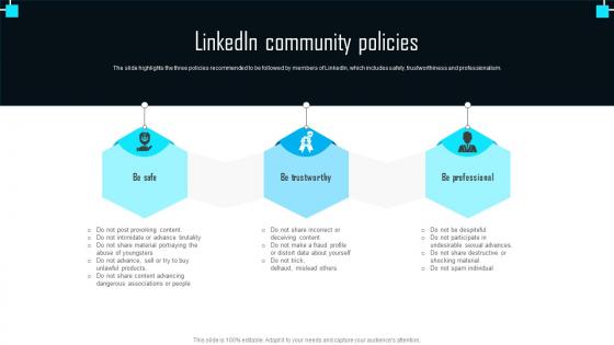 Linkedin Community Policies Social Business Networking Company Profile CP SS V