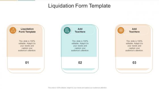 Liquidation Form Template In Powerpoint And Google Slides Cpb