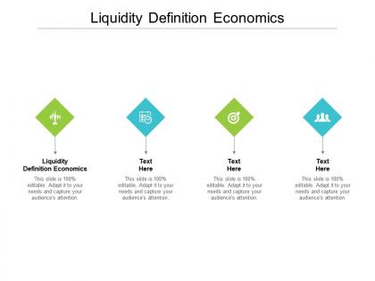 Liquidity definition economics ppt powerpoint presentation guide cpb